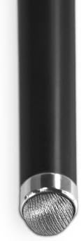 KARAOKE USA WK849 Stylus Pen, Boxwave® [Evertouch Capacive Stylus] קצה סיבים עט חרט קיבולי לקריוקי ארהב WK849 - סילון שחור